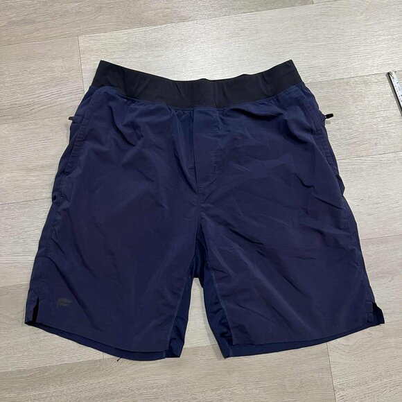 Fabletics Navy Unlined Mens Shorts - Picture 1 of 6